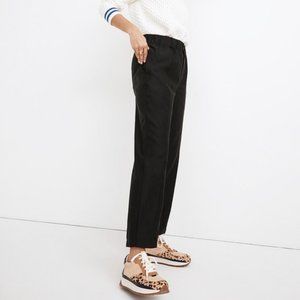 MADEWELL Tapered Huston Pull-On Crop Pants High Rise Size Medium